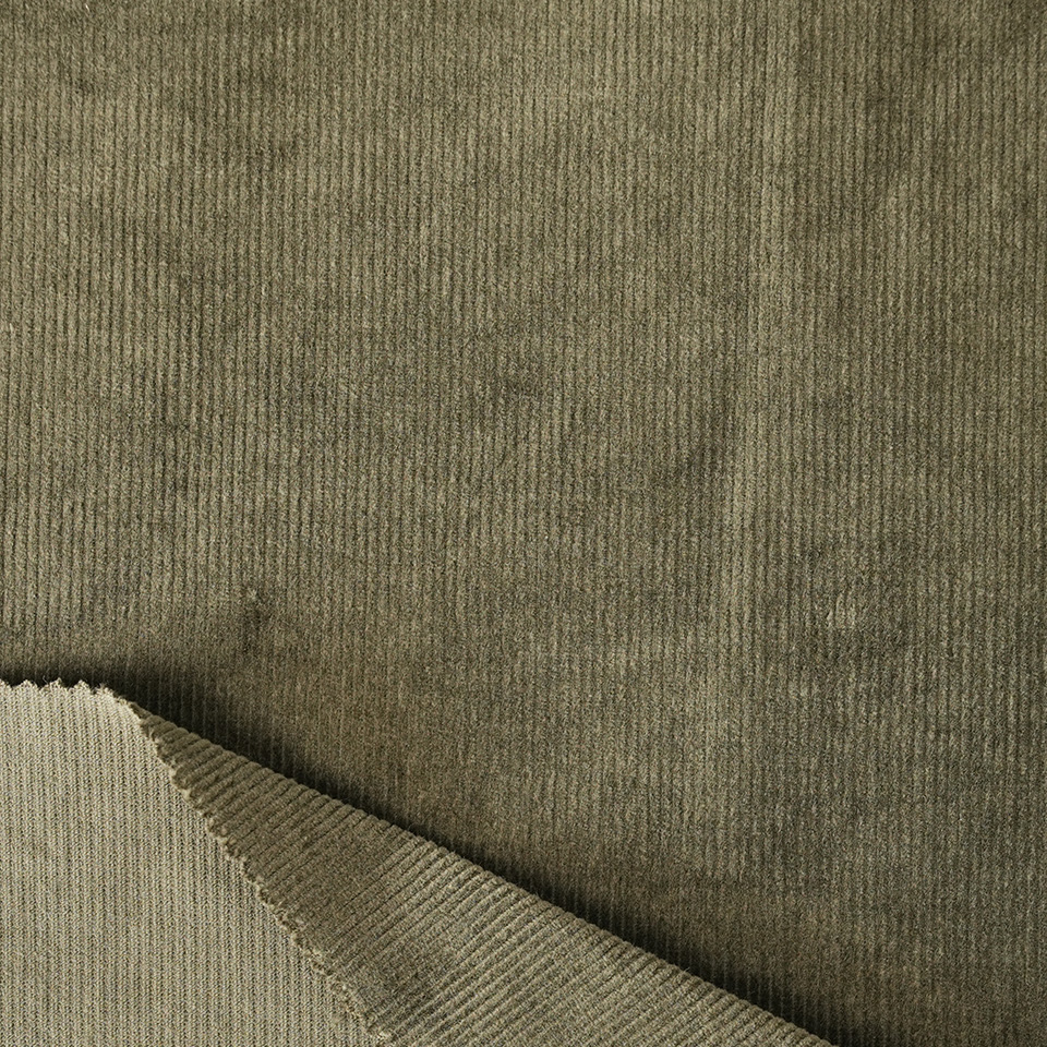 Tencel-Cotton Piece-Dyed Corduroy Fabric